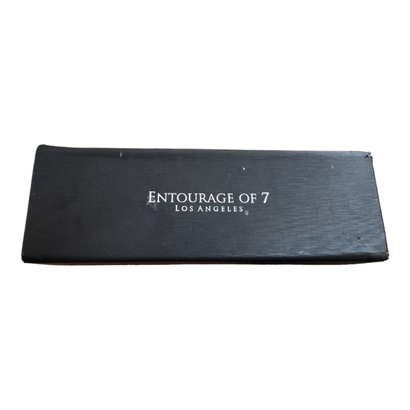 Entourage of 7 Men's Eyeglass Frames, Black Tortoise - Picture 6 of 8